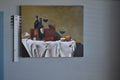 Original art for sale at UGallery.com | The Sommelier by Christopher Garvey | $775 | oil painting | 20' h x 24' w | thumbnail 2