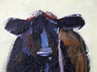 Original art for sale at UGallery.com | Small Cow by Chris Wagner | $200 | acrylic painting | 6' h x 6' w | thumbnail 4