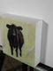 Original art for sale at UGallery.com | Small Cow by Chris Wagner | $200 | acrylic painting | 6' h x 6' w | thumbnail 2