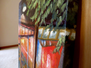 Three A.M. by Mitchell Freifeld |  Side View of Artwork 