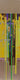 Original art for sale at UGallery.com | Span (Yellow) by Tomo Mori | $1,400 | mixed media artwork | 48' h x 12' w | thumbnail 1