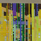 Original art for sale at UGallery.com | Span (Yellow) by Tomo Mori | $1,400 | mixed media artwork | 48' h x 12' w | thumbnail 4