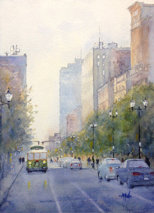 The Trolley 2 by Judy Mudd |  Artwork Main Image 