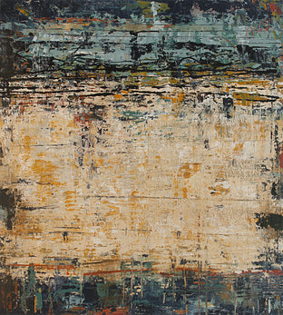 Original art for sale at UGallery.com | Tumble Stones by Patricia Oblack | $1,100 | acrylic painting | 20' h x 18' w | photo 1
