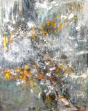 Original art for sale at UGallery.com | Urban Grey by DL Watson | $7,150 | acrylic painting | 60' h x 48' w | thumbnail 1