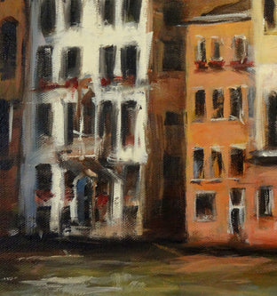 Original art for sale at UGallery.com | Venice Canal V by Jonelle Summerfield | $1,100 | oil painting | 22' h x 28' w | photo 2