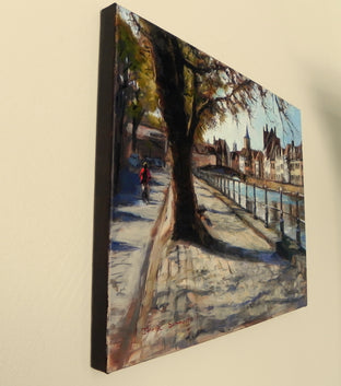 View of Bruges by Jonelle Summerfield |  Side View of Artwork 