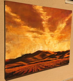 Original art for sale at UGallery.com | Vapor Trails by Mandy Main | $3,500 | oil painting | 48' h x 60' w | photo 2