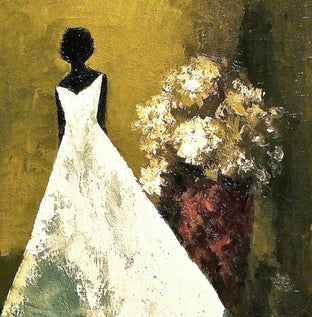 Original art for sale at UGallery.com | Who Are These Angels XIX by Naoko Paluszak | $950 | oil painting | 24' h x 24' w | photo 2