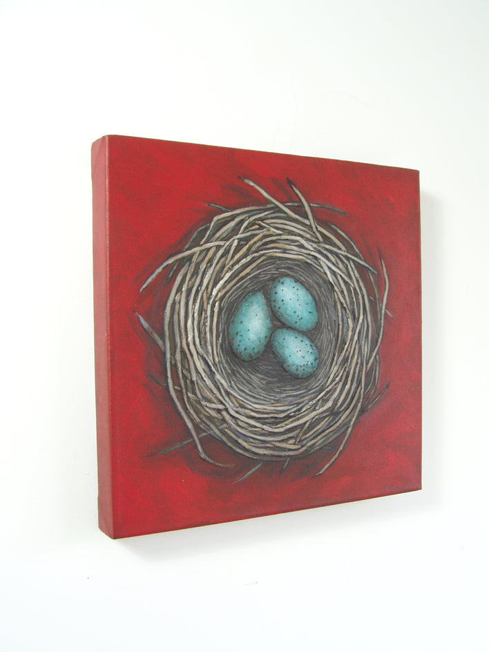 Who Will Love the Little Sparrows? by Jennifer Ross |  Context View of Artwork 