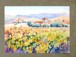 Wine Country by Catherine McCargar |  Side View of Artwork 