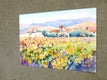 Original art for sale at UGallery.com | Wine Country by Catherine McCargar | $375 | watercolor painting | 10' h x 14' w | thumbnail 3