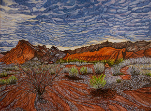Winter Sunrise in Pinto Valley by Crystal DiPietro |  Artwork Main Image 