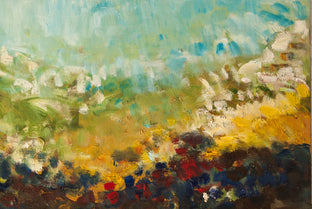 Original art for sale at UGallery.com | Outside by Kajal Zaveri | $600 | oil painting | 20' h x 20' w | photo 4