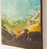 Original art for sale at UGallery.com | Outside by Kajal Zaveri | $600 | oil painting | 20' h x 20' w | thumbnail 2