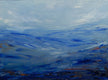Original art for sale at UGallery.com | Blue Mountains by Kajal Zaveri | $350 | oil painting | 12' h x 16' w | thumbnail 1