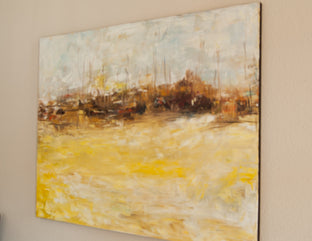 Original art for sale at UGallery.com | In the Distance by Kajal Zaveri | $2,775 | oil painting | 36' h x 48' w | photo 2