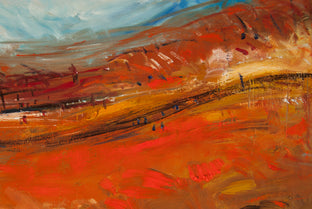 Open Fields by Kajal Zaveri |   Closeup View of Artwork 