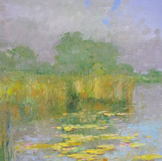 Waterlilies by Vahe Yeremyan |  Context View of Artwork 