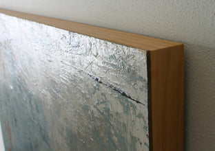 Happy Being Blue by Patricia Oblack |  Side View of Artwork 