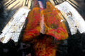 Original art for sale at UGallery.com | Angel in Red and Gold Decorated with Silver by Scott Dykema | $525 | mixed media artwork | 16' h x 12' w | thumbnail 3