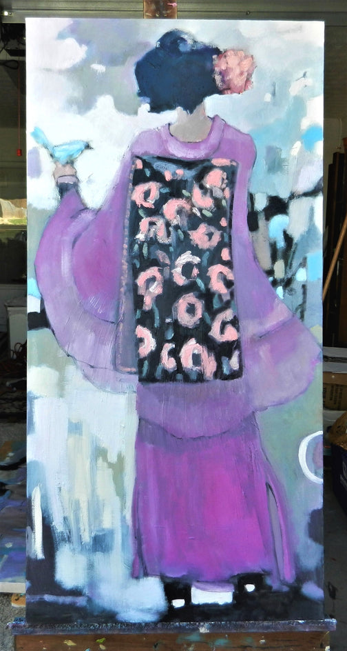 A Bird In The Hand by Mary Pratt |  Context View of Artwork 