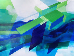 Original art for sale at UGallery.com | Abstract Landscape 72 by Paul Kirley | $2,400 | acrylic painting | 36' h x 48' w | photo 1