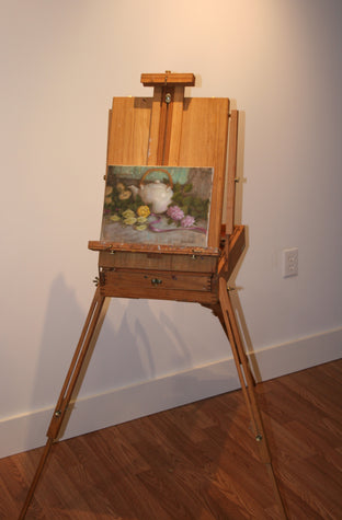 Tea and Posies by Lisa Nielsen |  Context View of Artwork 