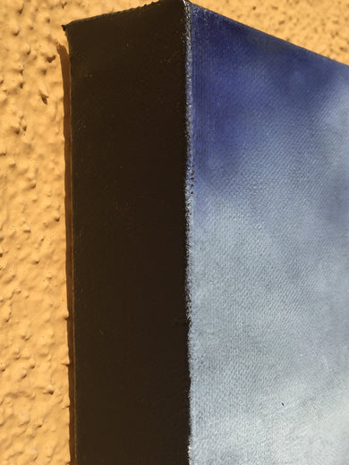 Aerial Dramatics IX by Mandy Main |  Side View of Artwork 