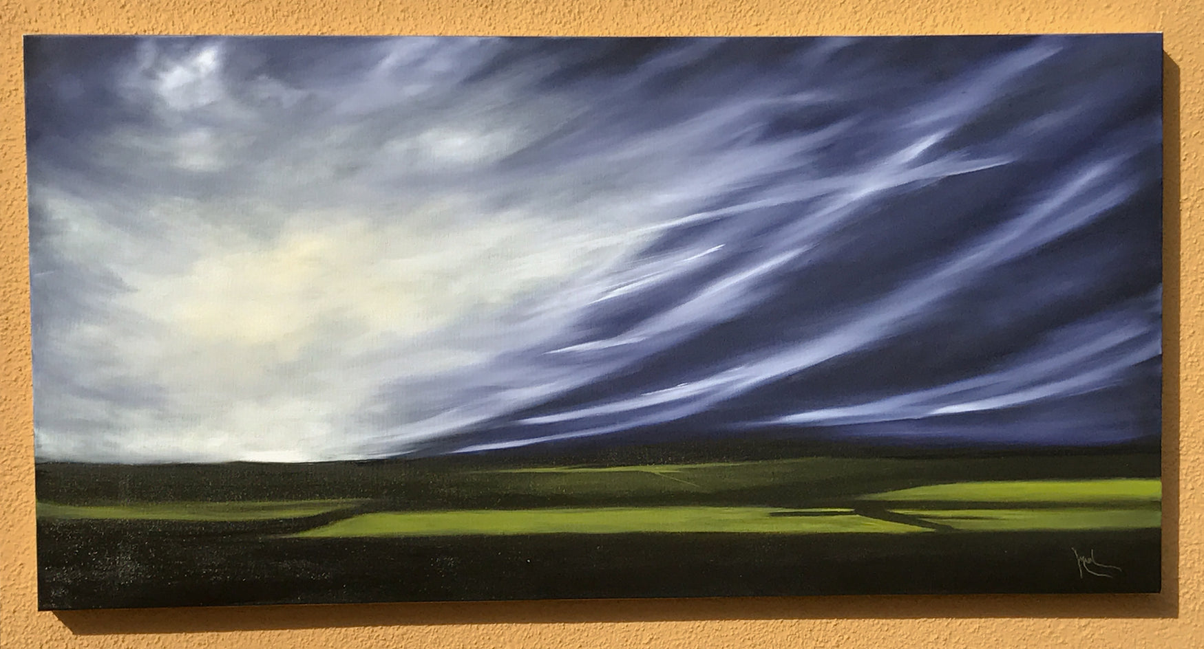 Aerial Dramatics XVII by Mandy Main |  Context View of Artwork 