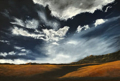 Original art for sale at UGallery.com | Aerial Dynamics VI by Mandy Main | $1,400 | oil painting | 24' h x 36' w | thumbnail 1