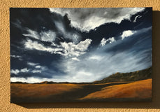 Original art for sale at UGallery.com | Aerial Dynamics VI by Mandy Main | $1,400 | oil painting | 24' h x 36' w | thumbnail 3