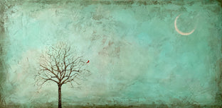 Original art for sale at UGallery.com | Special Visitor by Sally Adams | $2,900 | acrylic painting | 24' h x 48' w | photo 1