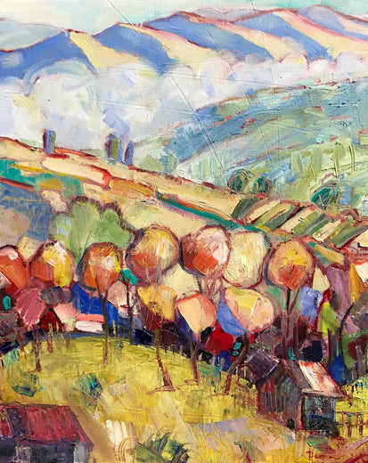 Afternoon Glow, Carmel Valley by James Hartman |  Artwork Main Image 