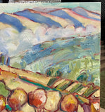 Original art for sale at UGallery.com | Afternoon Glow, Carmel Valley by James Hartman | $740 | oil painting | 30' h x 24' w | thumbnail 3