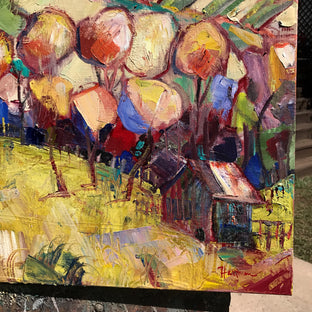 Afternoon Glow, Carmel Valley by James Hartman |   Closeup View of Artwork 