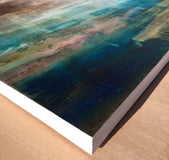 Original art for sale at UGallery.com | Tell Me Again How You Love to Fly by Agata Kijanka | $2,500 | mixed media artwork | 36' h x 36' w | thumbnail 2