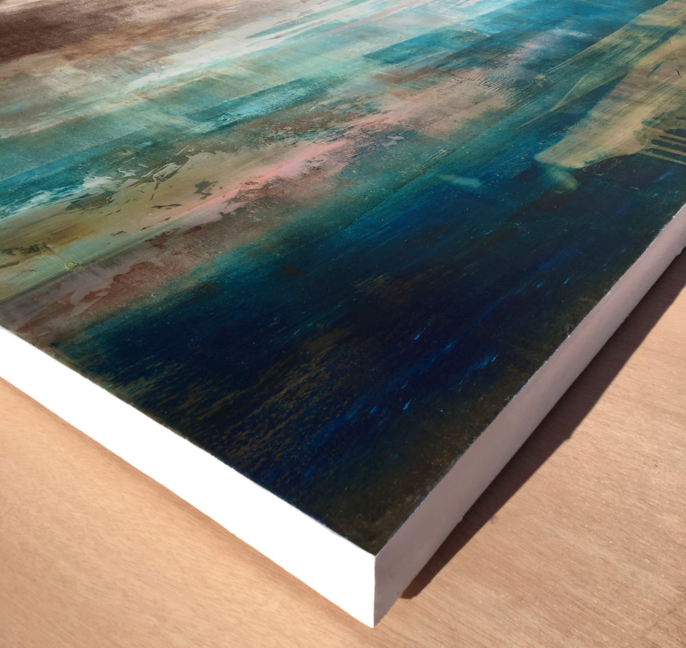 Tell Me Again How You Love to Fly by Agata Kijanka |  Side View of Artwork 