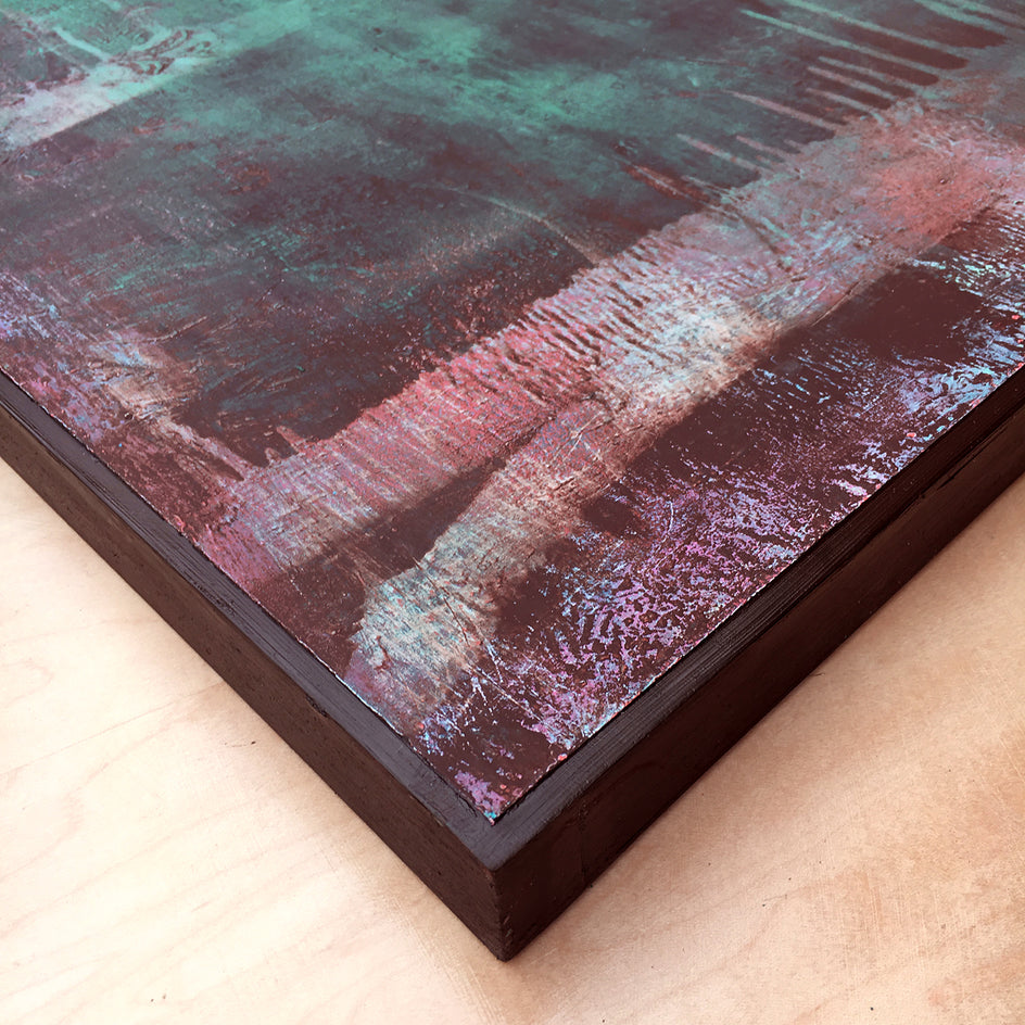 I Dream of Hanging Gardens by Agata Kijanka |  Side View of Artwork 