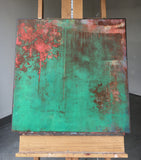 Original art for sale at UGallery.com | I Dream of Hanging Gardens by Agata Kijanka | $1,925 | oil painting | 30' h x 30' w | thumbnail 3