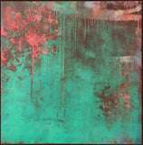 Original art for sale at UGallery.com | I Dream of Hanging Gardens by Agata Kijanka | $1,925 | oil painting | 30' h x 30' w | thumbnail 1