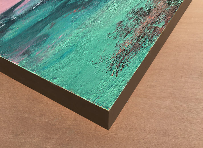 Let Yourself Be Surprised by Agata Kijanka |  Side View of Artwork 