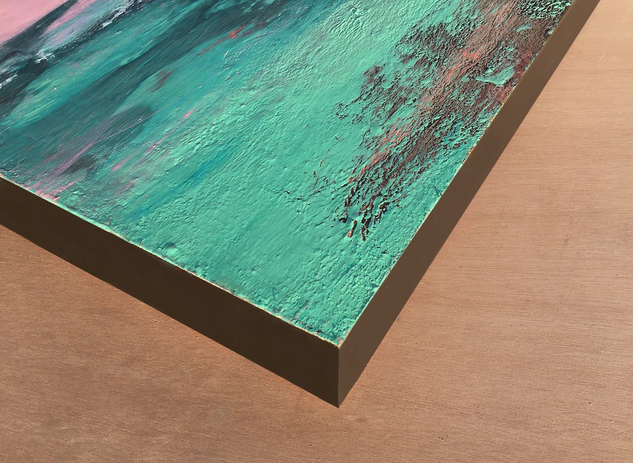 Let Yourself Be Surprised by Agata Kijanka |  Side View of Artwork 