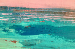 Original art for sale at UGallery.com | Let Yourself Be Surprised by Agata Kijanka | $3,900 | mixed media artwork | 30' h x 60' w | thumbnail 4