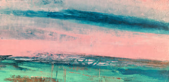 Original art for sale at UGallery.com | Let Yourself Be Surprised by Agata Kijanka | $3,900 | mixed media artwork | 30' h x 60' w | thumbnail 1