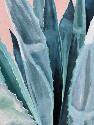 Agave with Coral by Alana Clumeck |  Context View of Artwork 