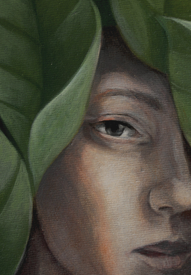 Outher Garment I by Agnieszka Potrzebnicka |  Closeup View of Artwork 