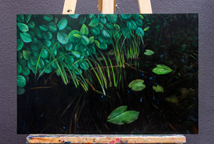 Pond in Turtul by Agnieszka Potrzebnicka |  Context View of Artwork 
