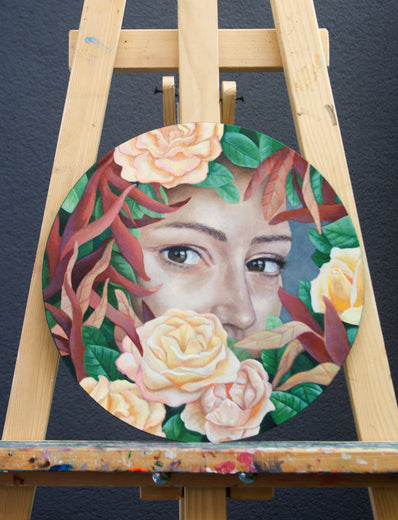 The Silence of the Roses by Agnieszka Potrzebnicka |  Context View of Artwork 