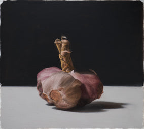 Original art for sale at UGallery.com | Garlic by Daniel Caro | $650 | oil painting | 7.08' h x 7.87' w